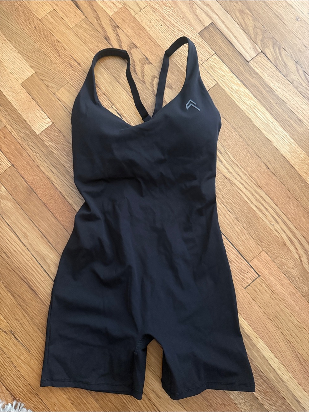 Oner Active Black Athletic Jumpsuit Romper